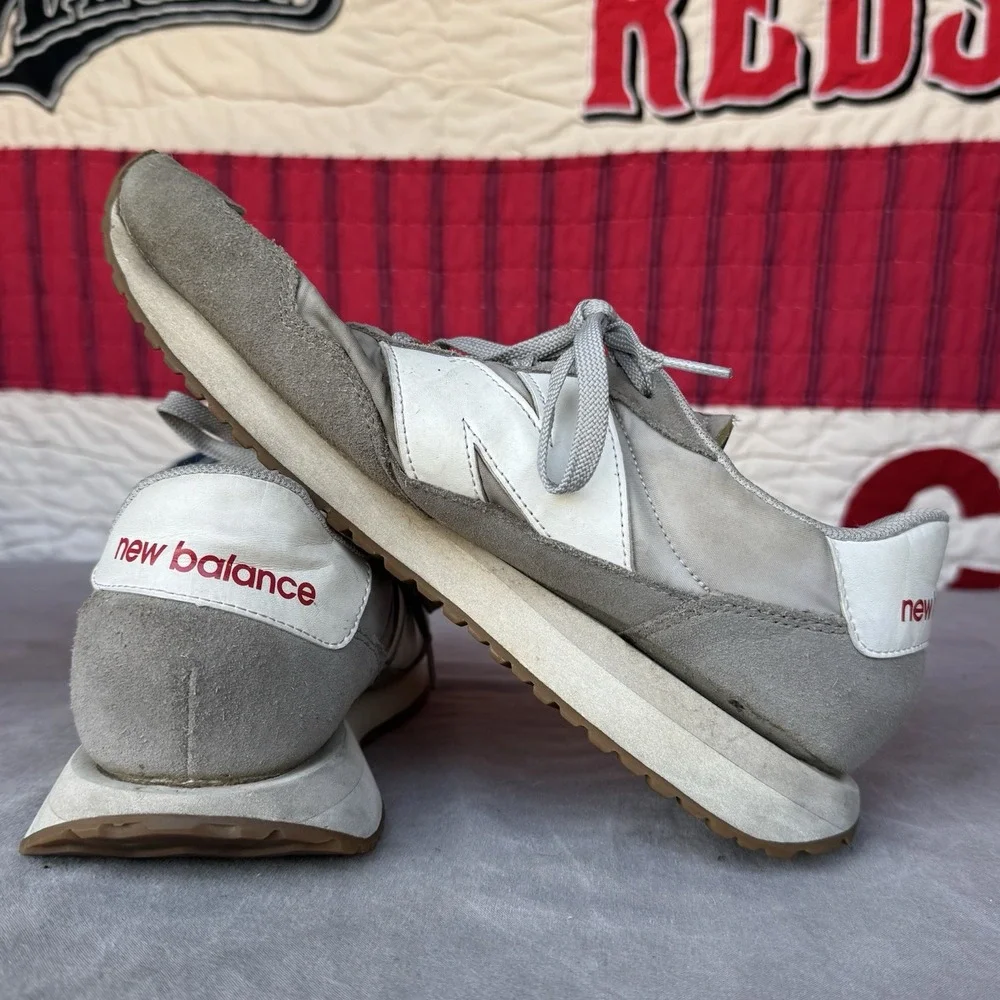 Size 12 - New Balance Shoes Men 237 V1 Marblehead MS237GE Grey/White‎